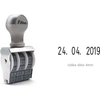Razítko Datumové razítko Shiny D-4 Office Line, datum 4 mm, DD.MM.RRRR