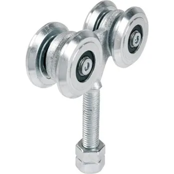 Čtyřkolečkový vozík pro kolejnici 339M vozík 331M-44K zatížení 2 vozíků 400 kg zapouzdřený