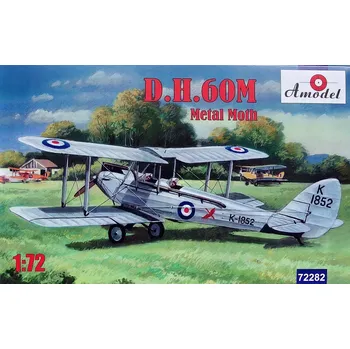 Plastikový model A model 1/72 D.H. 60M Metal Moth