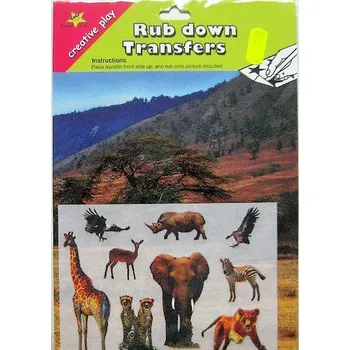 samolepka Samolepky + album prostředí zvířat ZOO 26x17cm