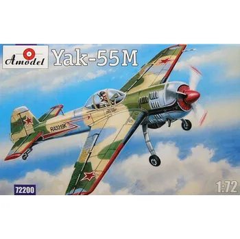 Plastikový model A model 1/72 Yak-55M