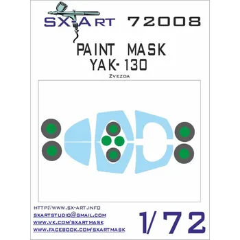 Plastikový model SX-ART 1/72 Yak-130 Painting Mask (ZVE)