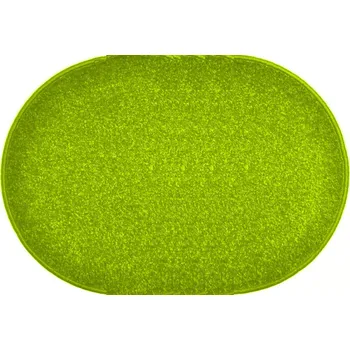 Koberec Kusový koberec Eton zelený ovál, 120x170, zelená, ložnice, Vopi - 1 rok na vrácení + DOPRAVA ZDARMA k Vám i zpět