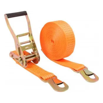 Upínací popruh Akce ihned Dvoudílný upínací popruh 5 t 12 m Ploché háky