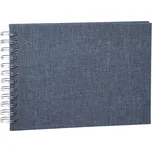 Focus Album Base Line Canvas Wire 21x16 Blue