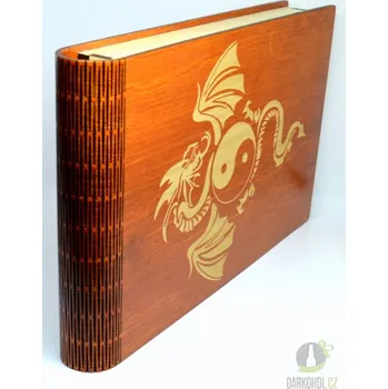 Krabice na fotky Drak světle hnědá