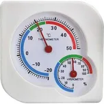 Hadex T165 teploměr a vlhkoměr bílý
