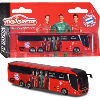 autíčko Majorette MAN FC Bayern autobus 13 cm