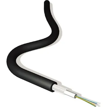 elektrický kabel GFOM3UNI08NM Optický kabel, UDE - gelový, 8x50um OM3, venkovní, PE, černý