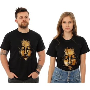 Pánské tričko Tričko zlatý Buddha Velikost: 36