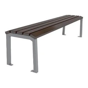 Zahradní lavice Kovová lavička AGNUS Volně stojící 175 cm