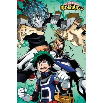 Plakát Plakát, Obraz - My Hero Academia - Collage