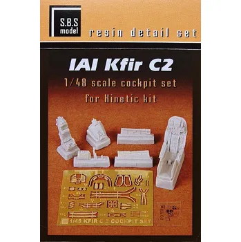 Plastikový model S.B.S model 1/48 IAI Kfir C2 - cockpit set (KIN)