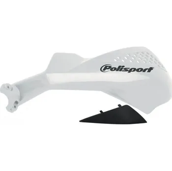 POLISPORT kryty rukojetí model SHARP LITE s univerzálním uchycením 22/26mm, barva bílá