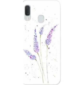 Pouzdro na mobilní telefon Odolné silikonové pouzdro iSaprio - Lavender - Samsung Galaxy A20e