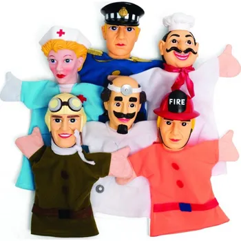 Domeček pro panenku Sada loutek na ruku POVOLÁNÍ 2 (6 ks)