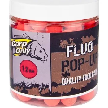 Boilies Plovoucí Boilie Carp Only Fluo Pop-Up Red 80gr 16mm