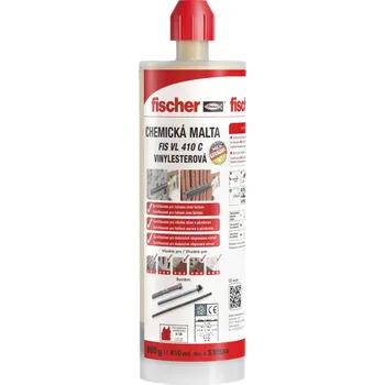Průmyslové lepidlo FISCHER FIS VL a VW chemické malty vinylesterové VW je ZIMNÍ VERZE Varianta: FIS VL HIGH SPEED 300 T 300ml