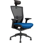 Kancelářská židle s podhlavníkem MERENS SP (více barev) Modrá