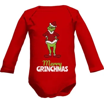 Pánské tričko Tričko s potiskem Merry Grinchmas dětské
