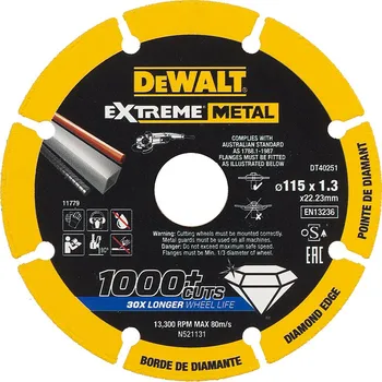 Řezný kotouč DeWalt DT40251