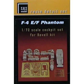 Plastikový model S.B.S model 1/72 F-4 E/F Phantom Cockpit Set (REV)