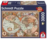 Schmidt Historická mapa světa 3000 dílků