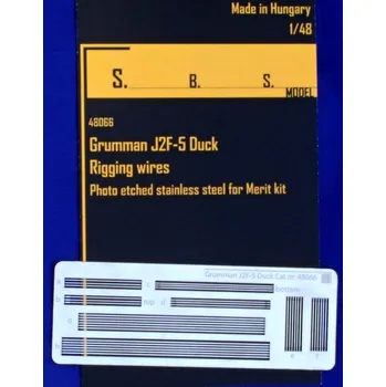 Plastikový model S.B.S model 1/48 Grumman J2F-5 Duck Rigging wires (MERIT)