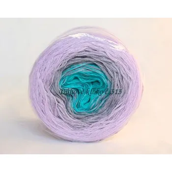 Příze Duhové klubíčko 313, 3nitka 750 m