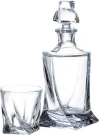 Crystalite Bohemia Quadro Whisky set