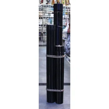 Svícen Bambusový svícen 3set 100, 80, 60 cm Zebra