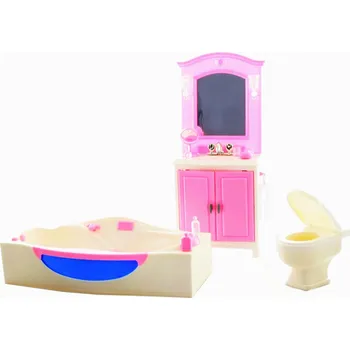 Doplněk pro panenku Glorie Koupelna pro panenky s doplňky