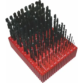 Vrták NÁSTROJE CZ Sada vrtáků 130 dílů MODUL 1,00-13,90x0,1mm ČSN 221121RNHSS Pasivované