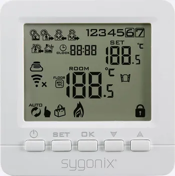 WiFi termostat Sygonix SY-4500820 | týdenní program | 5 až 35 °C | pod omítku