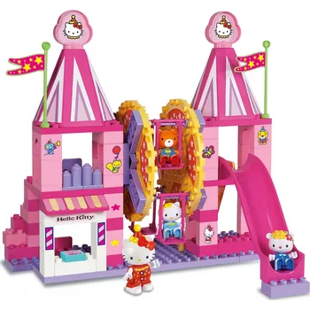 ostatní stavebnice Unico Plus Unico Plus 100037226110 Hello Kitty zábavní park 296 dílků