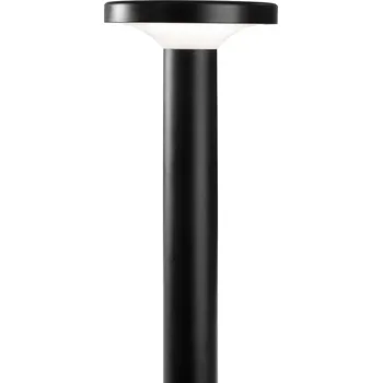 Venkovní osvětlení Linea Light 8666 MyWhite_Bond, černý venkovní sloupek, 12W LED 3000K, výška 50cm, IP65