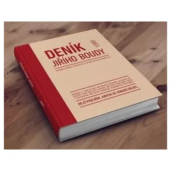 Literární biografie Deník Jiřího Boudy - Jiří Bouda