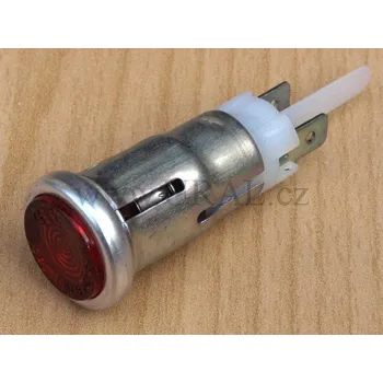 Kontrolka kompletní kulatá (červená)