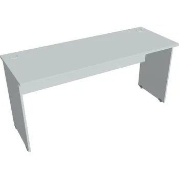 Kancelářský vozík HOBIS stůl pracovní rovný - GE 1600, šedá + doprava zdarma