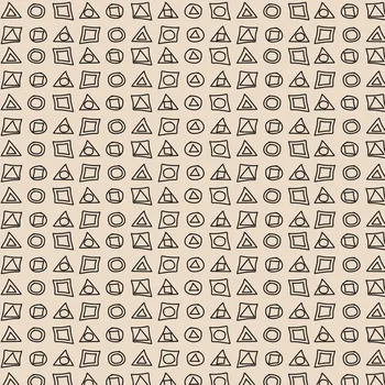 Balící papír Balicí papír - obrazce velké, recyklovaný papír, rozměr 88 x 135 cm