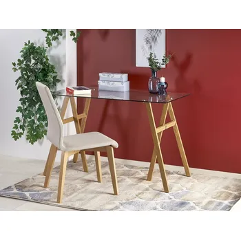 Psací stůl ImportWorld Skleněný psací stůl N-35