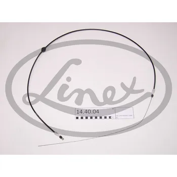 Lanko pro otevírání kapoty motoru, , 5967166, 7602810, 769268, 7692685, LINEX, 14.40.04