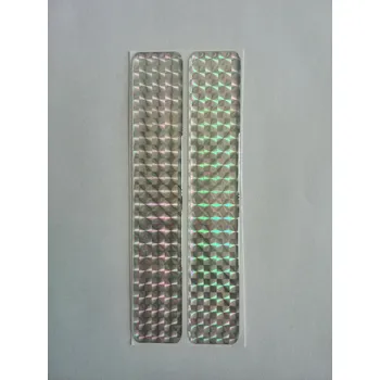 Odrazka 2,5x30 cm stříbrná, samolepící