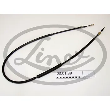 Lanko parkovací brzdy Tazne lanko, provozni brzda, , 4D0609722G, LINEX, 03.01.39