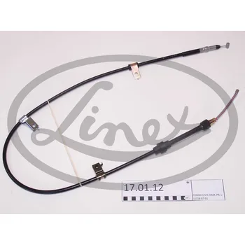 Lanko parkovací brzdy Tazne lanko, provozni brzda, , 47510SH3013, LINEX, 17.01.12