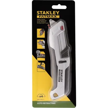 Pracovní nůž Nastavitelný bezpečnostní nůž kovový FatMax STANLEY FMHT10367-0