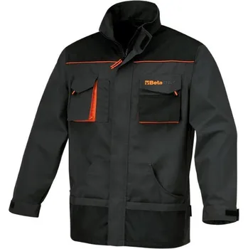 Stahovací páska BUNDA PRACOVNÍ EASY PLÁTNO T/C VSTAVKY OFXORD ŠEDÁ-MODEL 7909E ROZMĚR XL