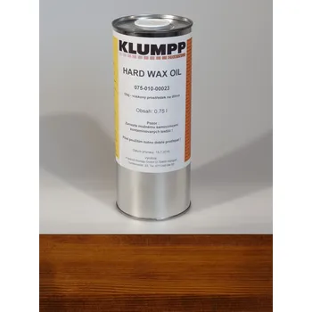 Olej na dřevo Hard Wax Oil - Světlý týk 560, plechovka 0,25 l, vnitřní olej na nábytek s tvrdým voskem