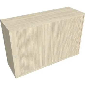 Kancelářský vozík HOBIS kancelářská policová skříň - SZ 2 120 01 P, zámek Huwill, roleta pravá, akát + doprava zdarma