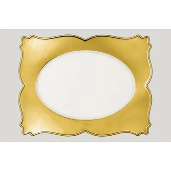Talíř Serving tác Obdélný - King Golden Golden